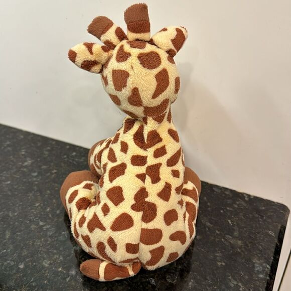 TY Pluffies “Tiptop” the Giraffe Plush (9.5 inch) without ear tag - Picture 4 of 8
